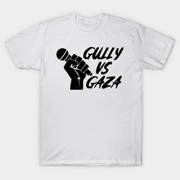 Gully vs Gaza - Rap Lovers Design, Music Fans T-Shirt by Seopdesigns